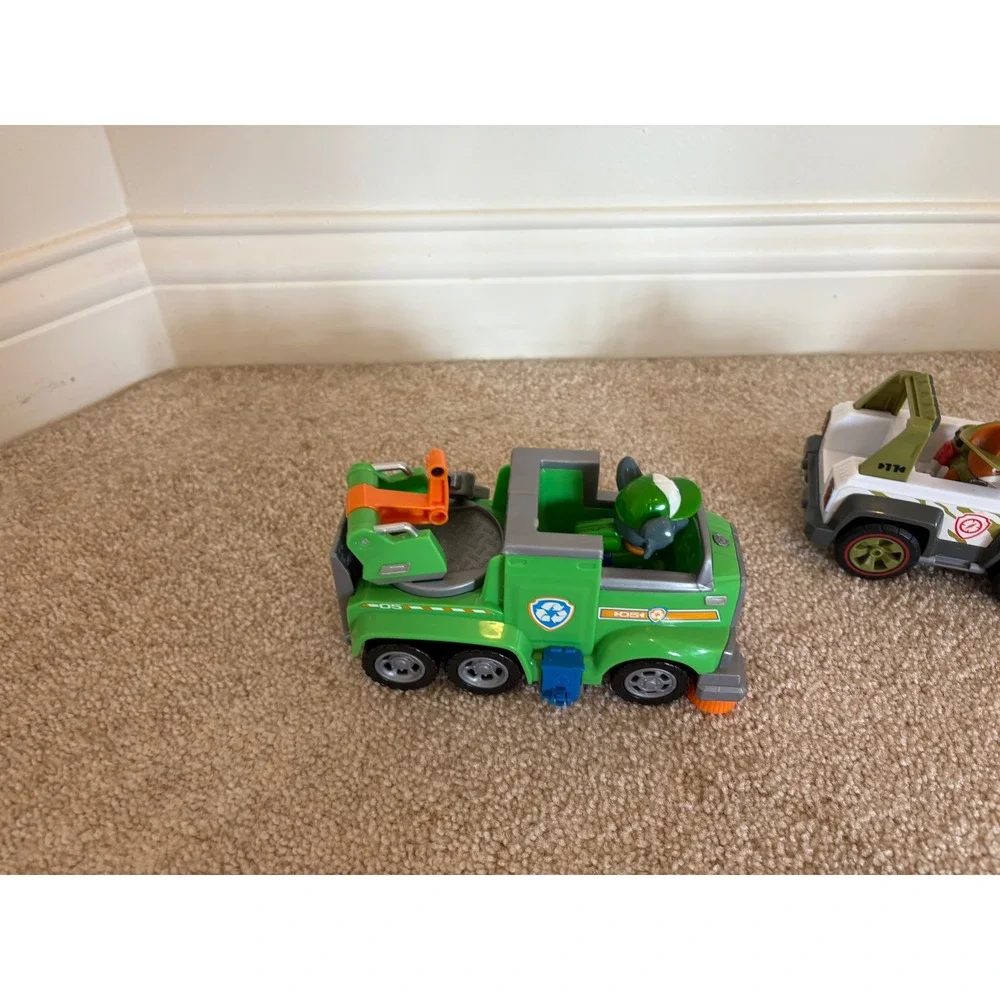 Bundle 6 Paw Patrol‎ Rescue Vehicles & pups 3 dogs 3 cars